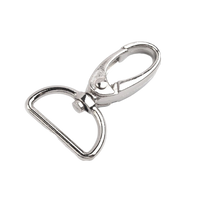 Obrázok ku produktu KARABÍNA kovová sivá strieborná 25mm