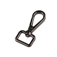 Obrázok ku produktu KARABÍNA kovová čierna 15mm