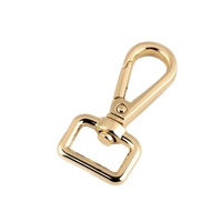 Obrázok ku produktu KARABÍNA kovová žltá zlatá 48mm