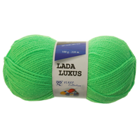 Obrázok ku produktu Pletacia priadza Vlnap LADA LUXUS 50012 zelená neonová