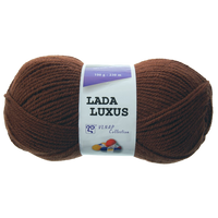 Obrázok ku produktu Pletacia priadza Vlnap LADA LUXUS 51022 hnedá