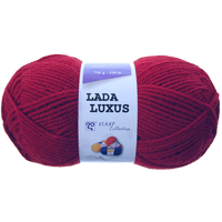 Obrázok ku produktu Pletacia priadza Vlnap LADA LUXUS 52082 bordová