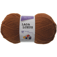 Obrázok ku produktu Pletacia priadza Vlnap LADA LUXUS 53164 hnedá