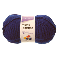 Obrázok ku produktu Pletacia priadza Vlnap LADA LUXUS 56980 modrá