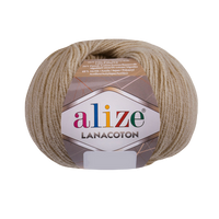 Obrázok ku produktu Pletacia vlna Alize LANACOTON 262 hnedá svetlá