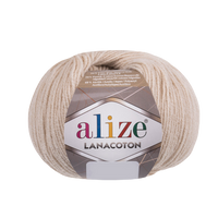 Obrázok ku produktu Pletacia vlna Alize LANACOTON 067 béžová svetlá