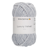 Obrázok ku produktu Pletacia priadza SCHACHENMAYR LUXURY VELVET 00090 sivá svetlá