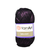 Obrázok ku produktu Pletacia vlna YarnArt MELODY 889 fialová tmavá