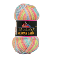 Obrázok ku produktu Pletacia priadza Himalaya MERCAN BATIK 59529 modrá zelená oražová zelená