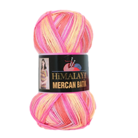 Obrázok ku produktu Pletacia priadza Himalaya MERCAN BATIK 59530 oranžová ružová zltá