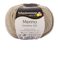 Obrázok ku produktu Vlna na pletenie SCHACHENMAYR MERINO Extrafine 120 00106 béžová