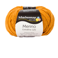 Obrázok ku produktu Vlna na pletenie SCHACHENMAYR MERINO Extrafine 120 00126 okrová