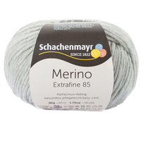 Obrázok ku produktu Vlna na pletenie SCHACHENMAYR MERINO Extrafine 85 00290 sivá svetlá