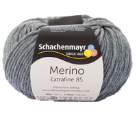 Obrázok ku produktu Vlna na pletenie SCHACHENMAYR MERINO Extrafine 85 00292 sivá