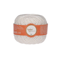 Obrázok ku produktu Háčkovacia priadza METALLIC 304 biela