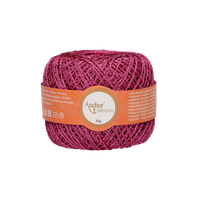 Obrázok ku produktu Háčkovacia priadza METALLIC 308 ružová tmavá