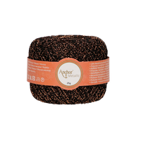 Obrázok ku produktu Háčkovacia priadza METALLIC 316 hnedá