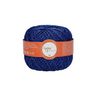 Obrázok ku produktu Háčkovacia priadza METALLIC 320 modrá