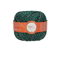 Obrázok ku produktu Háčkovacia priadza METALLIC 332 zelená žltá