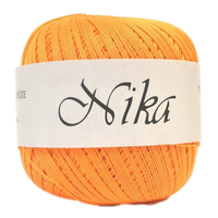 Obrázok ku produktu Háčkovacia priadza NIKA 2254 oranžová tmavá