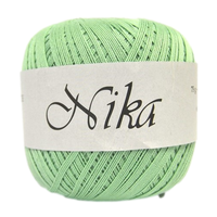 Obrázok ku produktu Háčkovacia priadza NIKA 6144 zelená