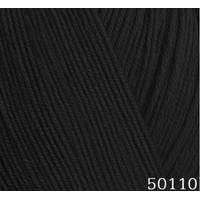 Obrázok ku produktu Pletacia priadza Himalaya PERLINA 50110 čierna