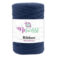 Obrázok ku produktu Textilná priadza ReTwisst RIBBON 12 modrá tmavá