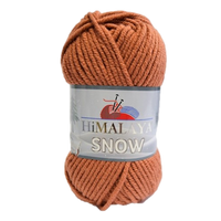 Obrázok ku produktu Pletacia priadza Himalaya SNOW 10 oranžová tmavá