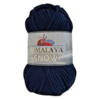 Obrázok ku produktu Pletacia priadza Himalaya SNOW 27 modrá tmavá