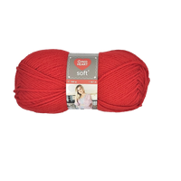 Obrázok ku produktu Pletacia priadza SOFT 09925 červená