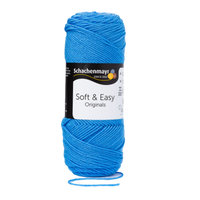 Obrázok ku produktu Pletacia priadza SCHACHENMAYR SMC SOFT & EASY 00054 modrá svetlá