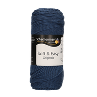 Obrázok ku produktu Pletacia priadza SCHACHENMAYR SMC SOFT & EASY 00056 modrá tmavá