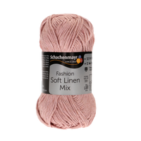 Obrázok ku produktu Pletacia priadza SCHACHENMAYR SMC SOFT LINEN MIX 00040 ružová