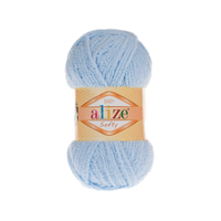 Obrázok ku produktu Pletacia priadza Alize SOFTY 183 modrá svetlá