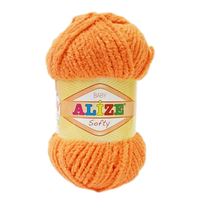 Obrázok ku produktu Pletacia priadza Alize SOFTY 336 oranžová