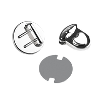 Obrázok ku produktu ZAPÍNANIE srdiečkové sivá strieborná