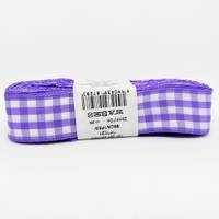 Obrázok ku produktu STUHA Dobruška 25mm/10m fialová svetlá biela