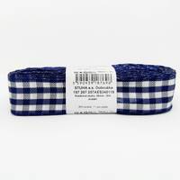 Obrázok ku produktu STUHA Dobruška 25mm/10m modrá tmavá biela