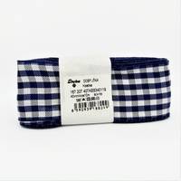 Obrázok ku produktu STUHA Dobruška 40mm/10m modrá tmavá biela