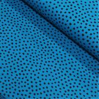 Obrázok ku produktu BAVLNENÝ ÚPLET bodky modrá