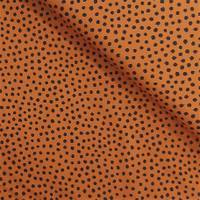 Obrázok ku produktu BAVLNENÝ ÚPLET bodky oranžová