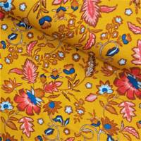 Obrázok ku produktu VISKÓZOVÝ ÚPLET kvety okrová