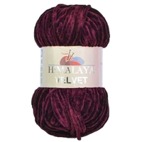 Obrázok ku produktu Pletacia priadza Himalaya VELVET 90039 fialová tmavá
