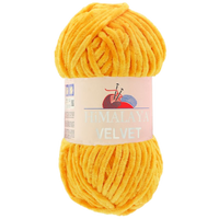 Obrázok ku produktu Pletacia priadza Himalaya VELVET 90068 oranžová