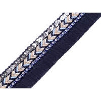 Obrázok ku produktu Viacradový prámik s kamienkami 30mm/1m