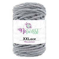 Obrázok ku produktu Špagát na macrame techniku ReTwisst XXLACE 03 sivá