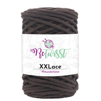 Obrázok ku produktu Špagát na macrame techniku ReTwisst XXLACE 11 hnedá tmavá