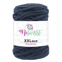 Obrázok ku produktu Špagát na macrame techniku ReTwisst XXLACE 12 modrá tmavá