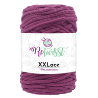 Obrázok ku produktu Špagát na macrame techniku ReTwisst XXLACE 28 fialová cyklamenová