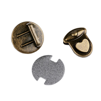 Obrázok ku produktu ZAPÍNANIE srdiečkové hnedá stará mosadz